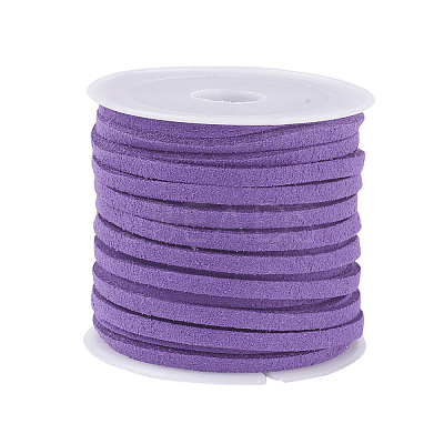 3x1.5mm Flat Faux Suede Cord X-LW-R003-32-1