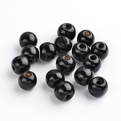 Natural Maple Wood Beads TB12mmY-12-1