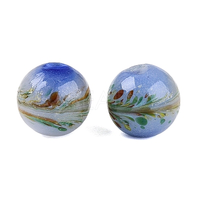 Handmade Lampwork Beads LAMP-T023-02B-05-1