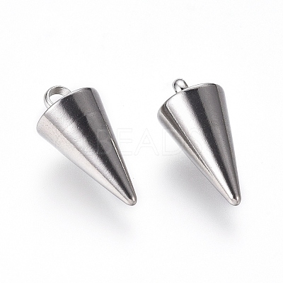 Non-Tarnish 304 Stainless Steel Pendants X-STAS-G214-47P-02-1