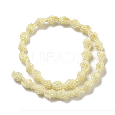 Synthetic Coral Carved Beads Strands CORA-I023-06-1