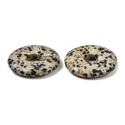 Natural Dalmatian Jasper Pendants G-A320-01A-17-1