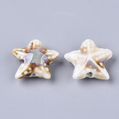 Handmade Porcelain Beads PORC-N004-27J-1