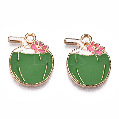 Alloy Pendants LS-ENAM-H041-04G-1