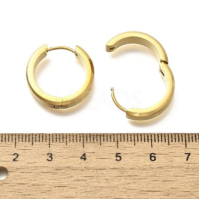 304 Stainless Steel Hoop Earrings for Women EJEW-C096-44G-1