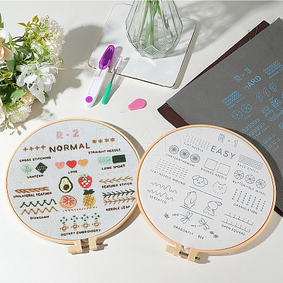 DIY Embroidery Kits For Beginner DIY-WH20011-73G-1