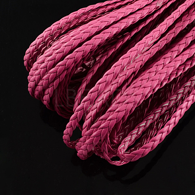 Braided Imitation Leather Cords LC-S002-5mm-13-1