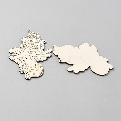 Unicorn Unfinished Wood Pieces WOOD-CJC0007-04E-1
