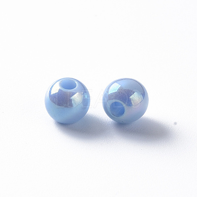 Opaque Acrylic Beads X-MACR-S370-D6mm-M1-1