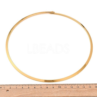 4MM 304 Stainless Choker Necklaces SA-CBA725A-23G-1