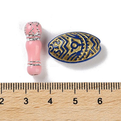 Opaque Acrylic Beads X1-MACR-L005-04A-1