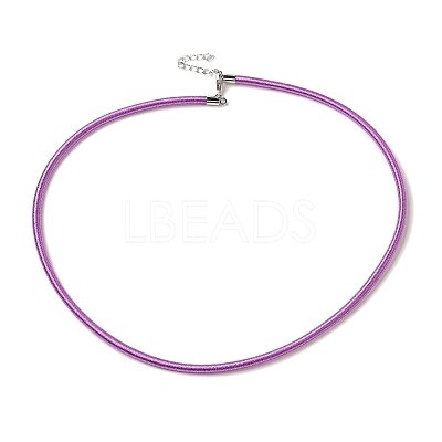 Silk Cord Necklaces Making NFS005-1