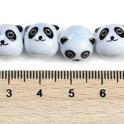 Handmade Porcelain Beads Strands PORC-P029-02B-1