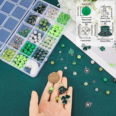 DIY Saint Patrick's Day Bracelet Making Kit DIY-SC0023-38-1