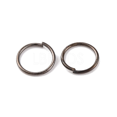 Brass Saw Cut Open Jump Rings KK-G514-01L-B-1