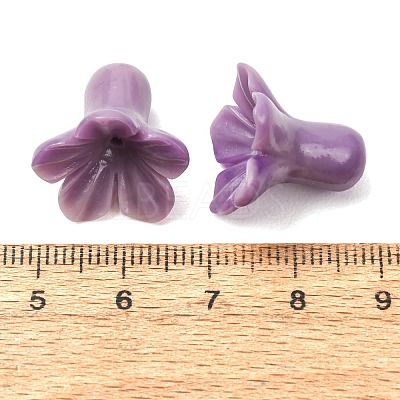 Dyed Synthetic Coral Carved Beads GG-CBAE64B-02B-02-1