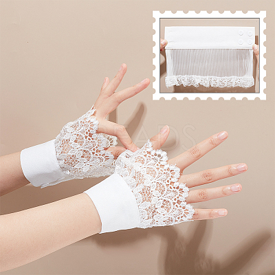 4pcs 2 Style Polyester Oversleeves AJEW-NB0004-02A-1