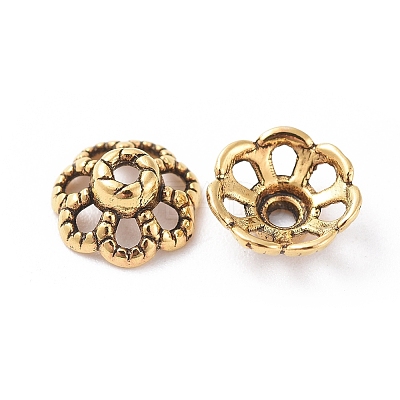 Tibetan Style Bead Caps LS-GLF0761Y-1