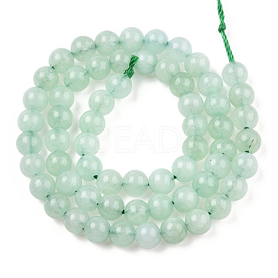 Natural Quartz Beads Strands G-R479-6mm-05-1