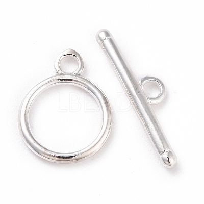 Eco-friendly Brass Toggle Clasps LS-KK-D082-17S-1