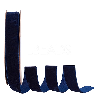 Velvet Ribbon SRIB-WH0006-18F-1