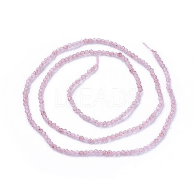 Natural Strawberry Quartz Beads Strands G-F619-16A-2mm-1
