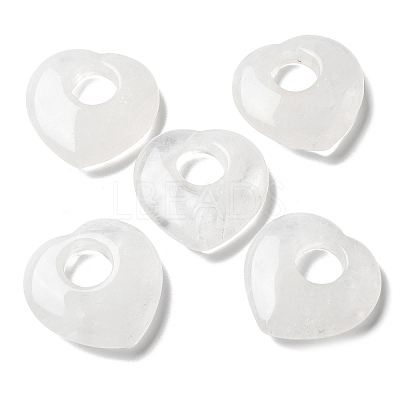 Natural Quartz Crystal Hollow Pendants G-C167-06I-1