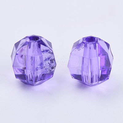 Transparent Acrylic Beads TACR-Q256-8mm-V50-1