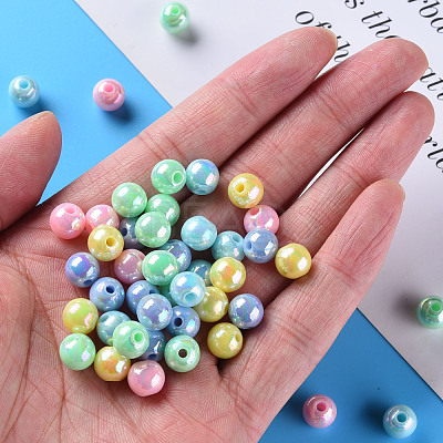 Opaque Acrylic Beads MACR-S370-D8mm-M1-1