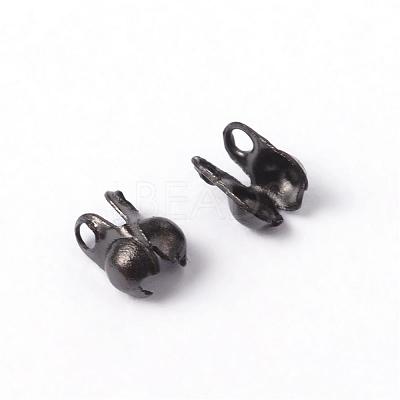 304 Stainless Steel Bead Tips STAS-L182-10-1