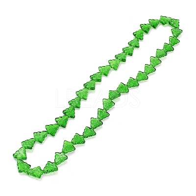 Transparent Glass Bead Strands X-EGLA-C002-A05-1