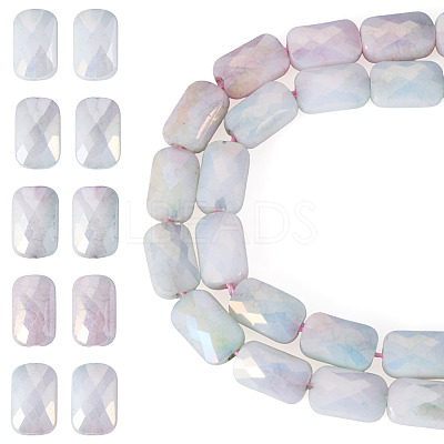 1Strand Anti-Tarnish Electroplate Glass Beads Strands GLAA-TA0003-99B-1