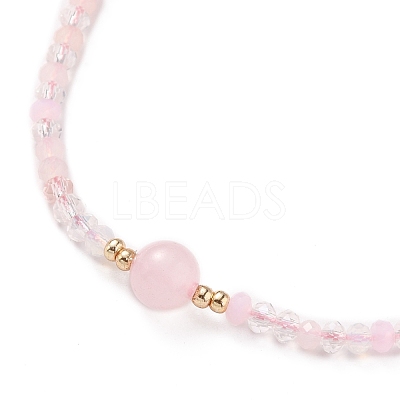 Adjustable Nylon Thread Braided Bead Bracelets BJEW-JB05658-01-1