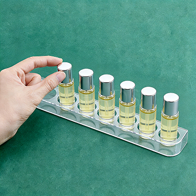 1 Set 8 Holes Plastic Storage Holders AJEW-GA0010-56-1