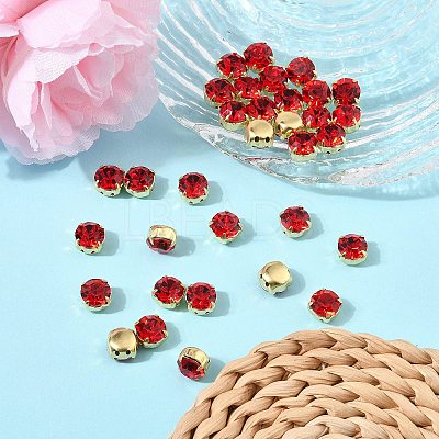 Preciosa&reg MAXIMA Crystal in Sew-On Cup Y-PRC-SS39-90070-G-1