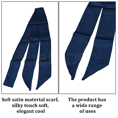 Skinny Polyester Hair Bands OHAR-WH20013-001F-1