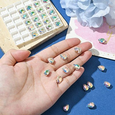 Preciosa&reg MAXIMA Crystal Sew-On Cups LS-Y-PRC-SD10-00030-200-S-1