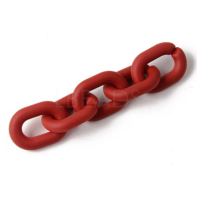 Rubberized Style Acrylic Linking Rings OACR-N011-005B-1