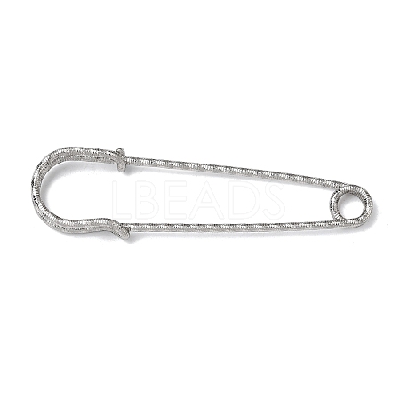 304 Stainless Steel Safety Pins Brooch Findings STAS-C181-01A-P-1