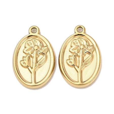 304 Stainless Steel Pendants STAS-I358-12G-02-1
