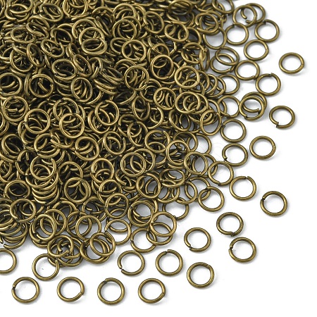 Iron Open Jump Rings IFIN-YW0001-41AB-1