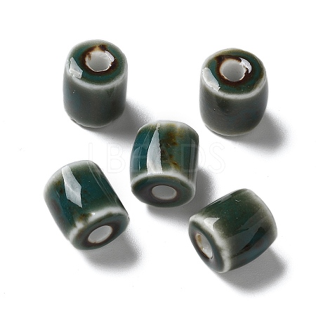 Handmade Porcelain Beads X1-PORC-L080-I19-1