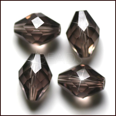 Imitation Austrian Crystal Beads SWAR-F054-11x8mm-21-1