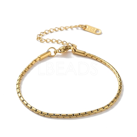 316 Surgical Stainless Steel Coreana Chain Bracelet BJEW-M305-11G-1