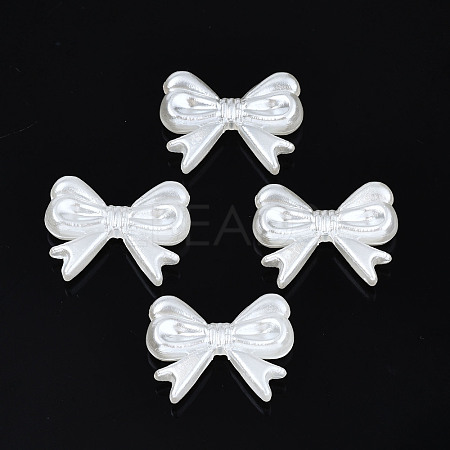 ABS Plastic Imitation Pearl Beads OACR-N008-131-1