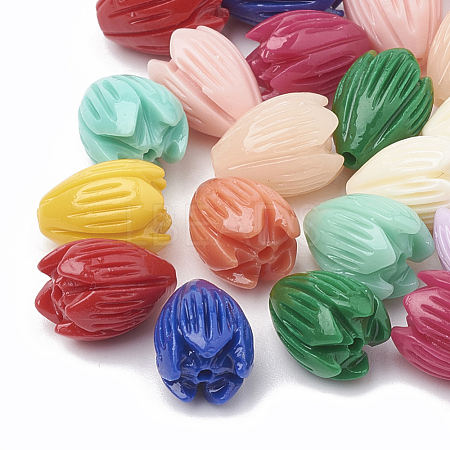 Dyed Synthetic Coral Beads CORA-N002-A-04-1
