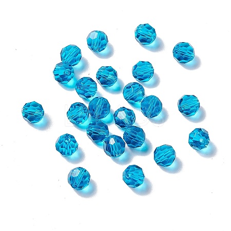 Imitation Austrian Crystal Beads SWAR-F021-8mm-243-1