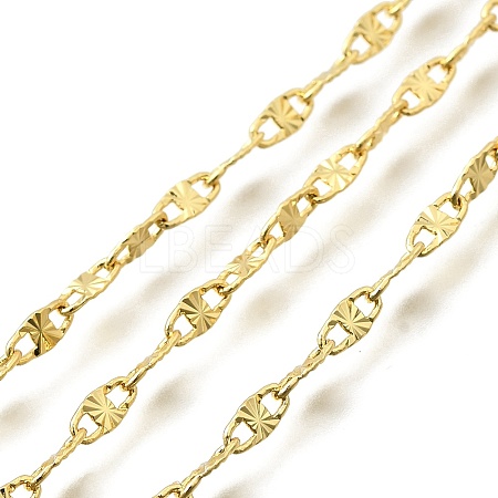Brass Oval Link Chains CHC-B023-02G-1