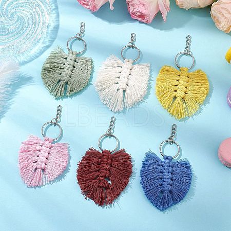 Cotton String Threads Keychains KEYC-JKC01110-1