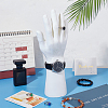 PVC Male Mannequin Right Hand Jewelry Bracelet Watch Ring Display Stands ODIS-WH0329-23A-5